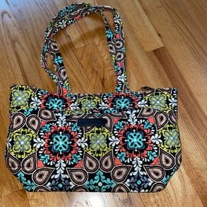 Vera Bradley Small Black and Colorful purse